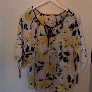 Yumi Kim silk floral blouse